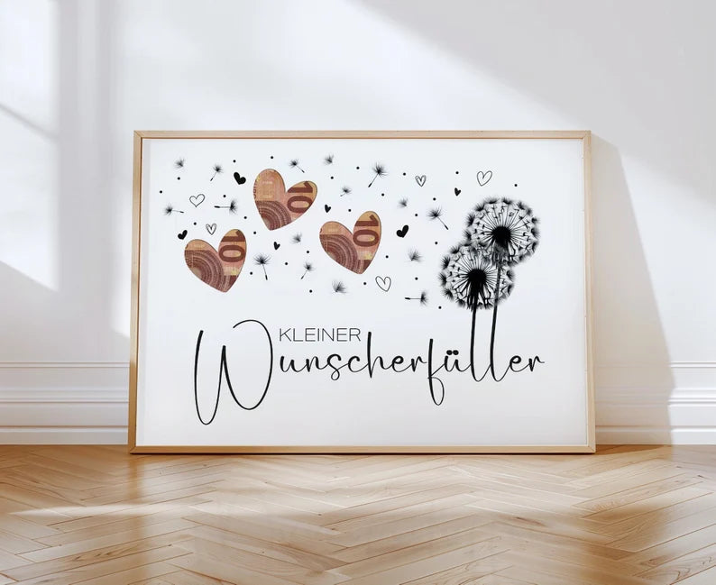 Kleiner Wunscherfüller - Geldgeschenk