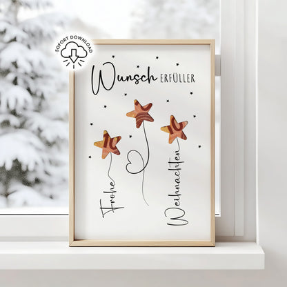 Wunscherfüller - Geldgeschenk Weihnachten | Weihnachtsgeschenk