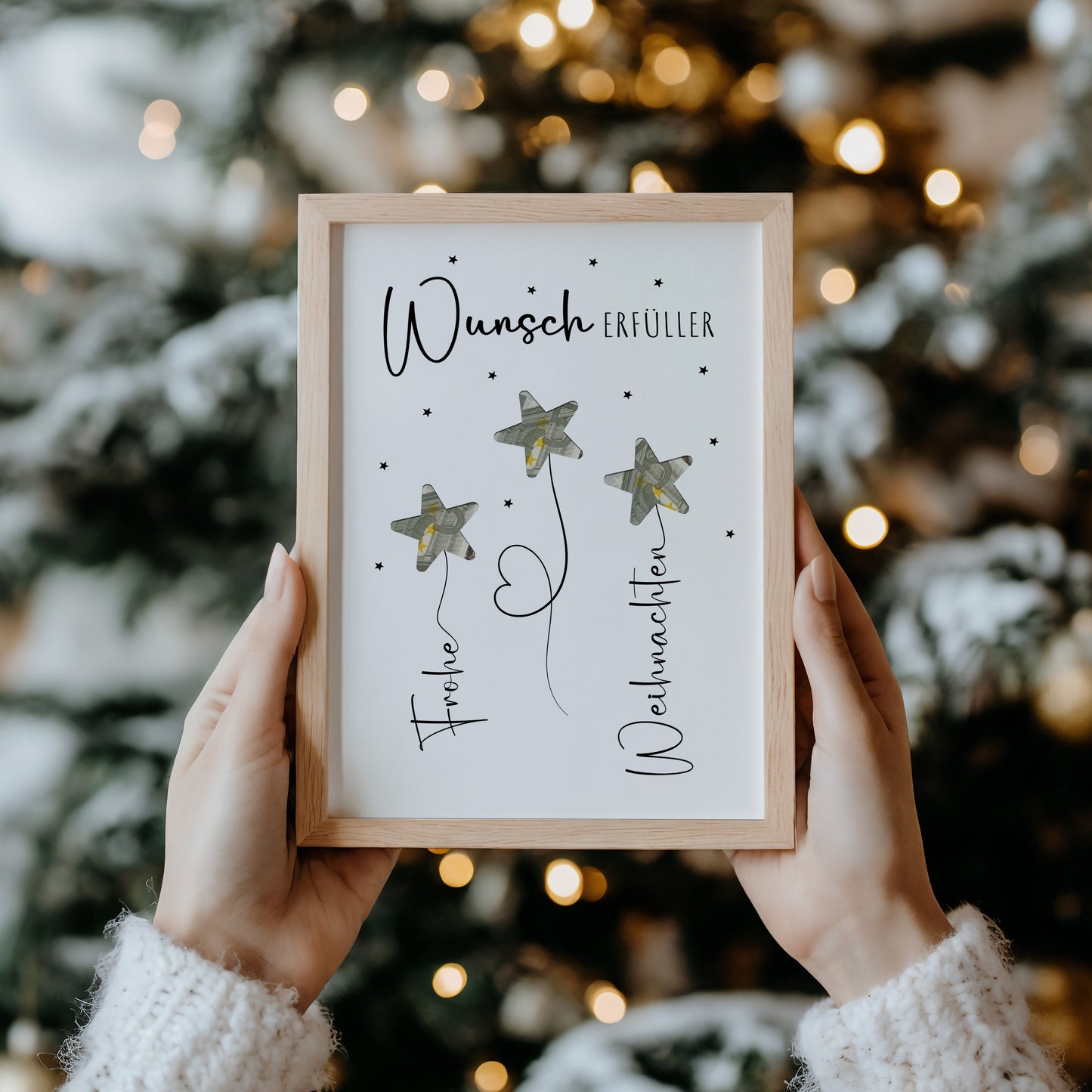 Wunscherfüller - Geldgeschenk Weihnachten | Weihnachtsgeschenk