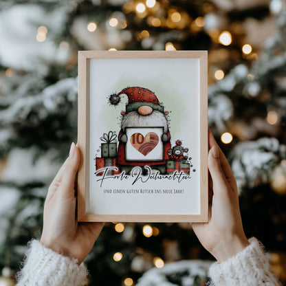 Wichtel Geldgeschenk Weihnachten