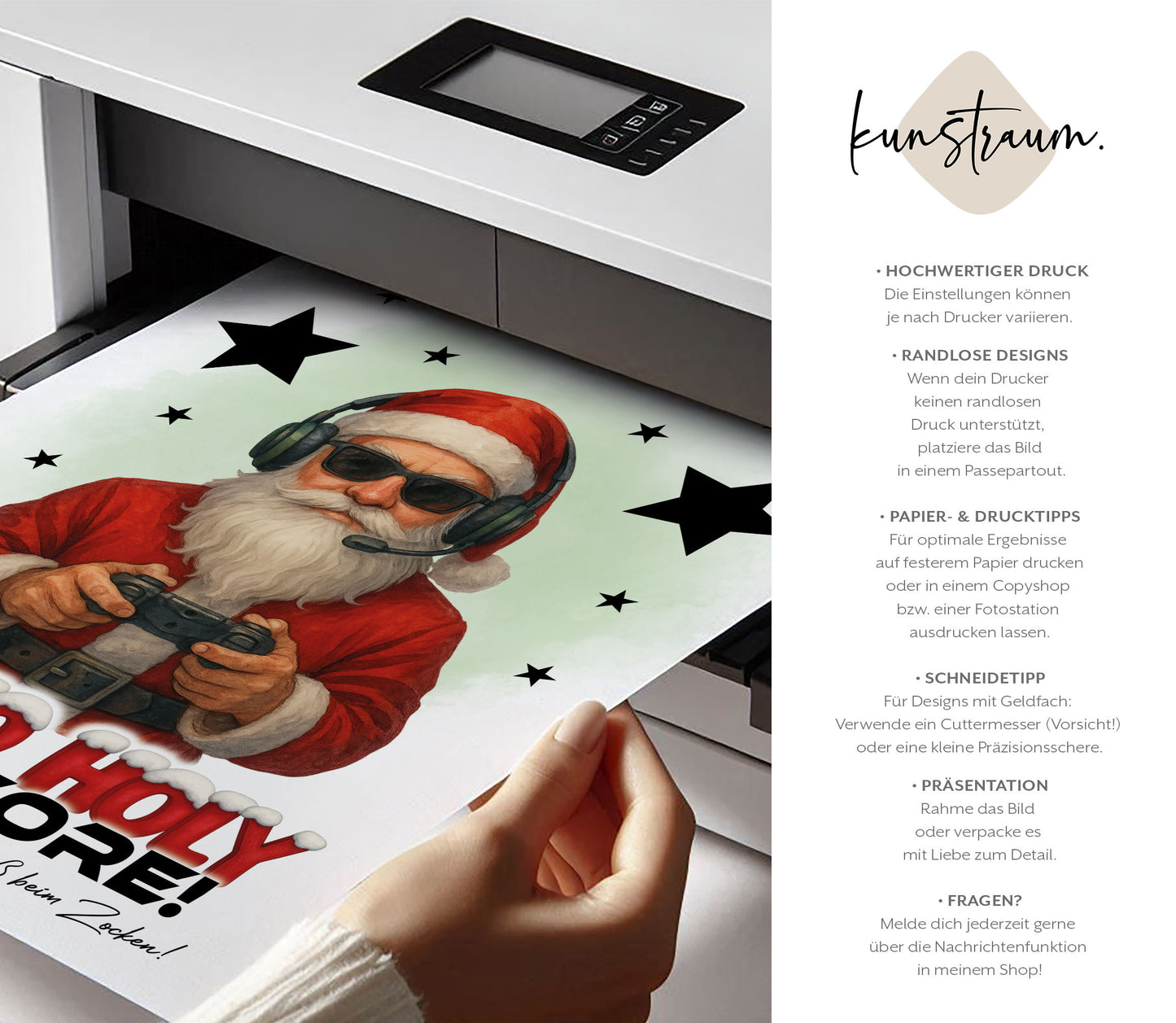 HO HO HOLY Highscore - Geldgeschenk Weihnachten