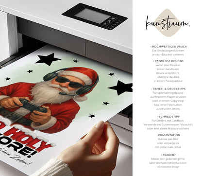 HO HO HOLY Highscore - Geldgeschenk Weihnachten