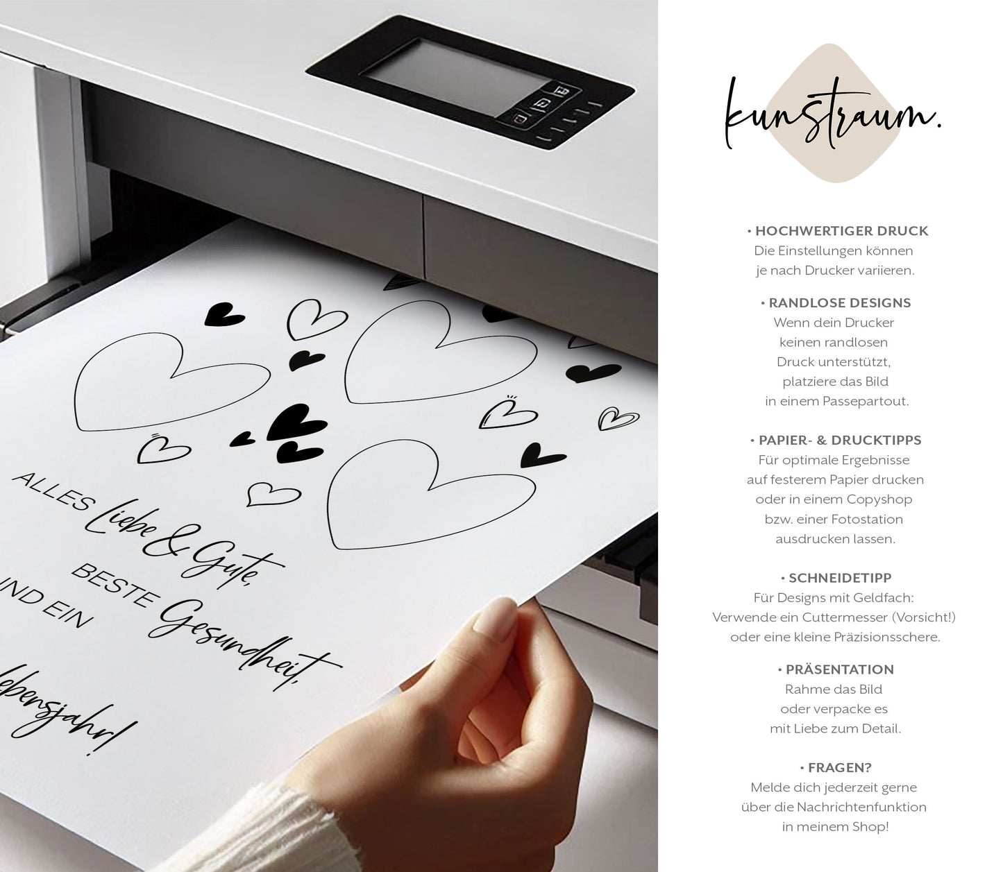 Geldgeschenk zum Geburtstag | Von Herzen