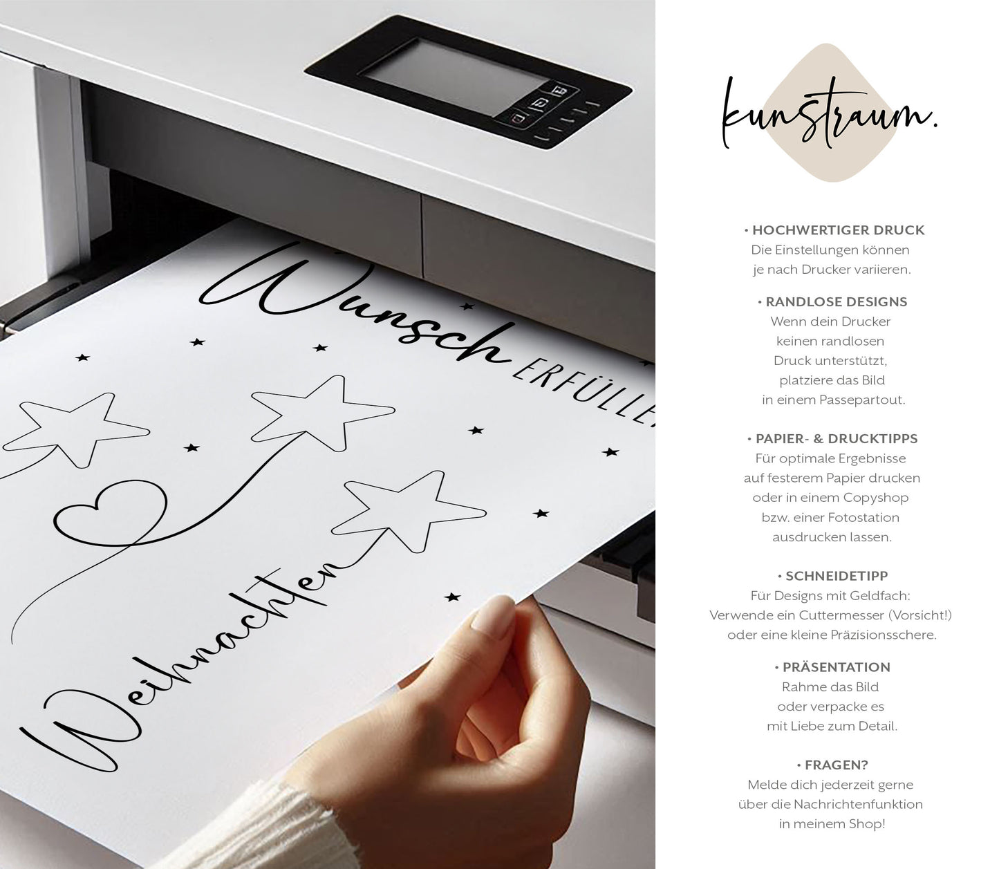 Wunscherfüller - Geldgeschenk Weihnachten | Weihnachtsgeschenk