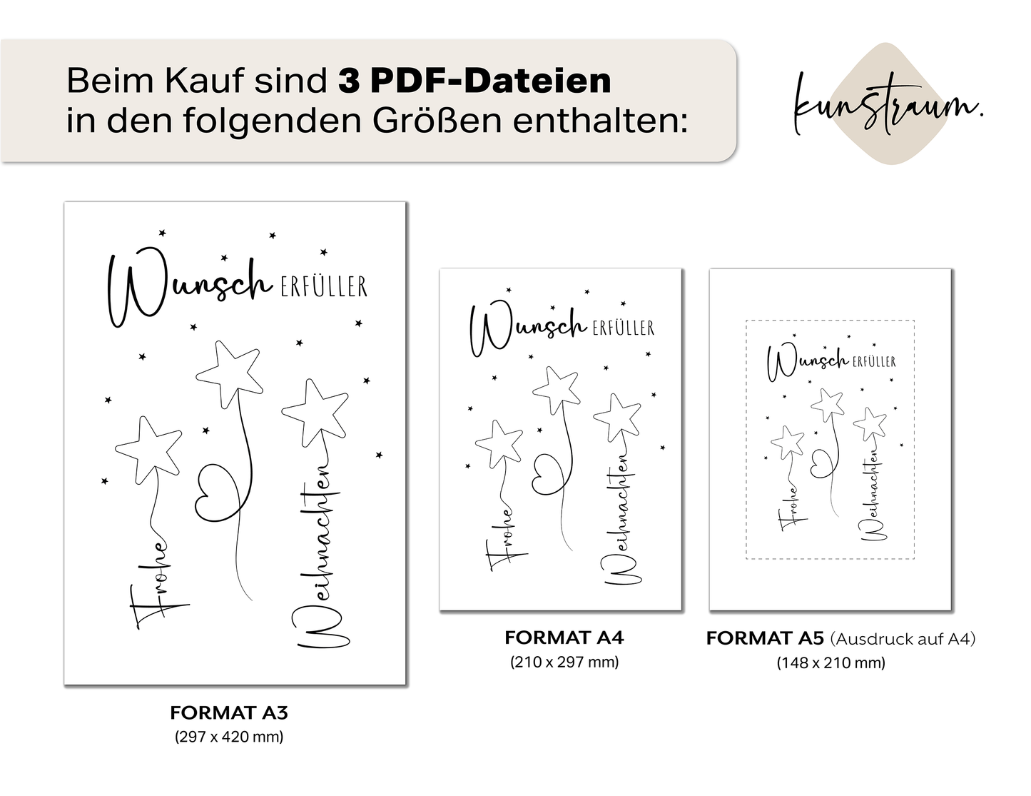 Wunscherfüller - Geldgeschenk Weihnachten | Weihnachtsgeschenk