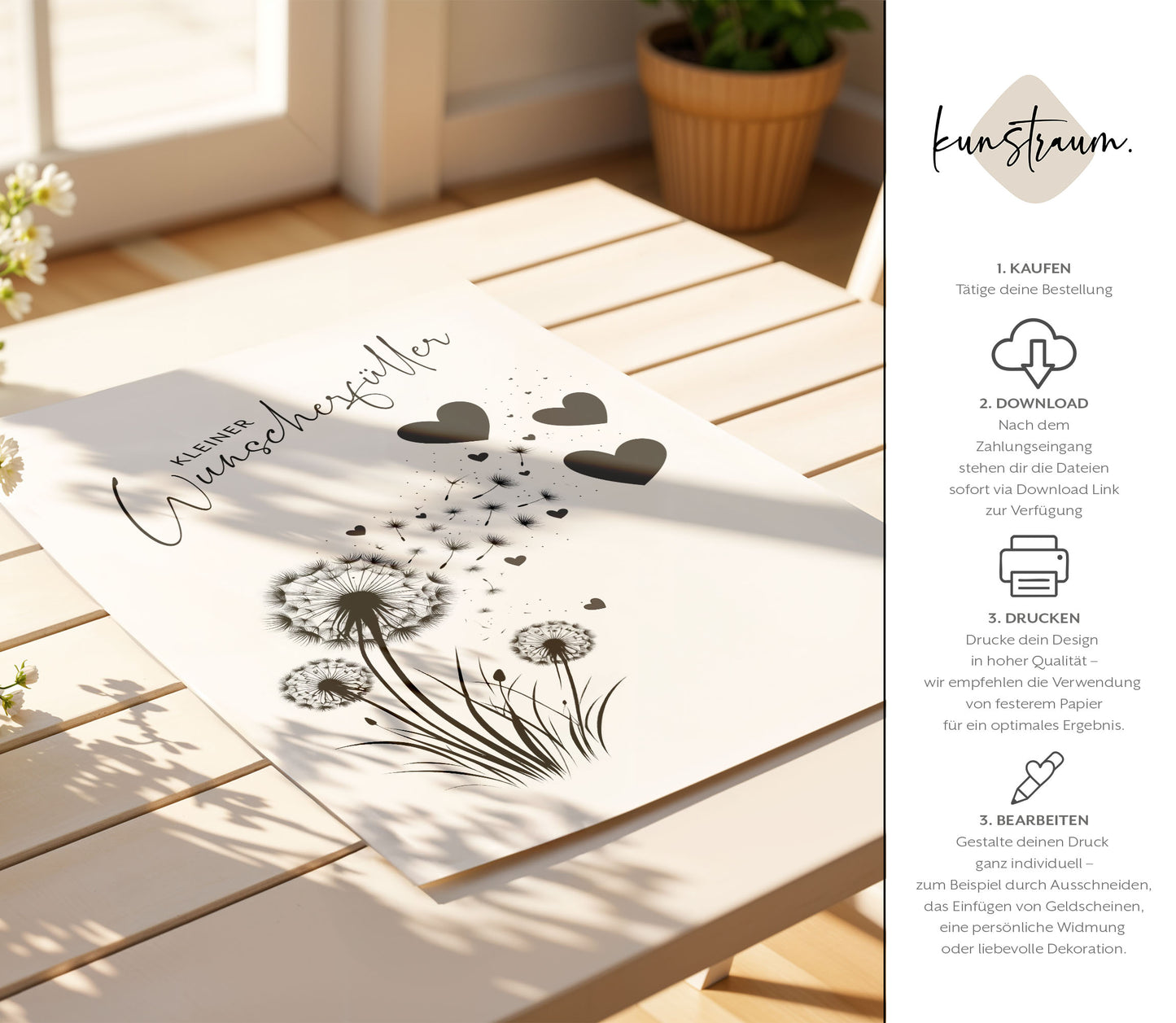 Kleiner Wunscherfüller - Geldgeschenk