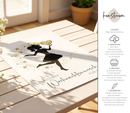 Geldgeschenk Weihnachten | Weihnachtsgeschenk Geldkleid Shopping